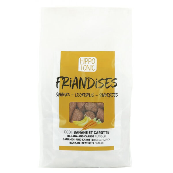 Bonbons pour chevaux Hippo-Tonic - Banane/Carotte