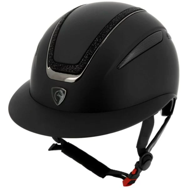 Casque EQUITHÈME Agris mat liseré lamé
