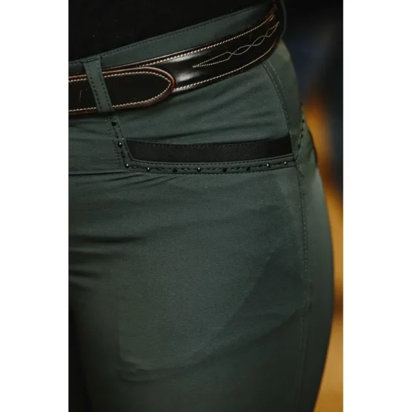 Pantalon EQUITHÈME Safir - Femme vert foret