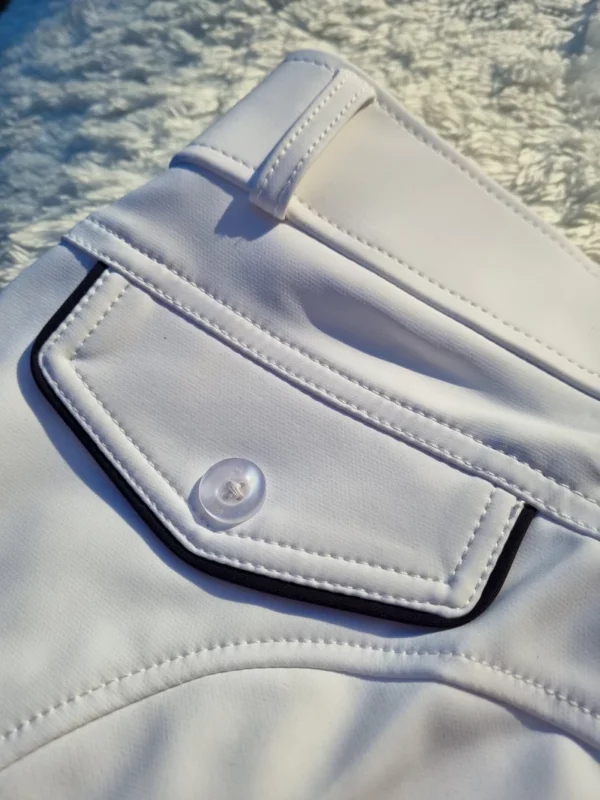 Pantalon CSO Mademoiselle Cavalière blanc