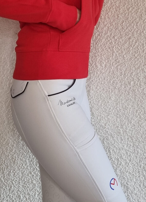 Pantalon CSO Mademoiselle Cavalière blanc