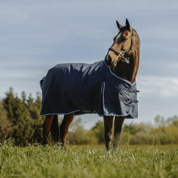 Couverture Riding World Eco 600D - Stand 50 gr Marine