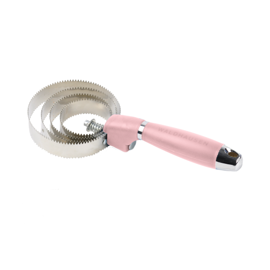 Étrille métallique ronde avec poignée en gel Waldhausen