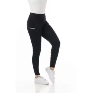 Legging Agadir fond silicone - Femme Riding World Noir