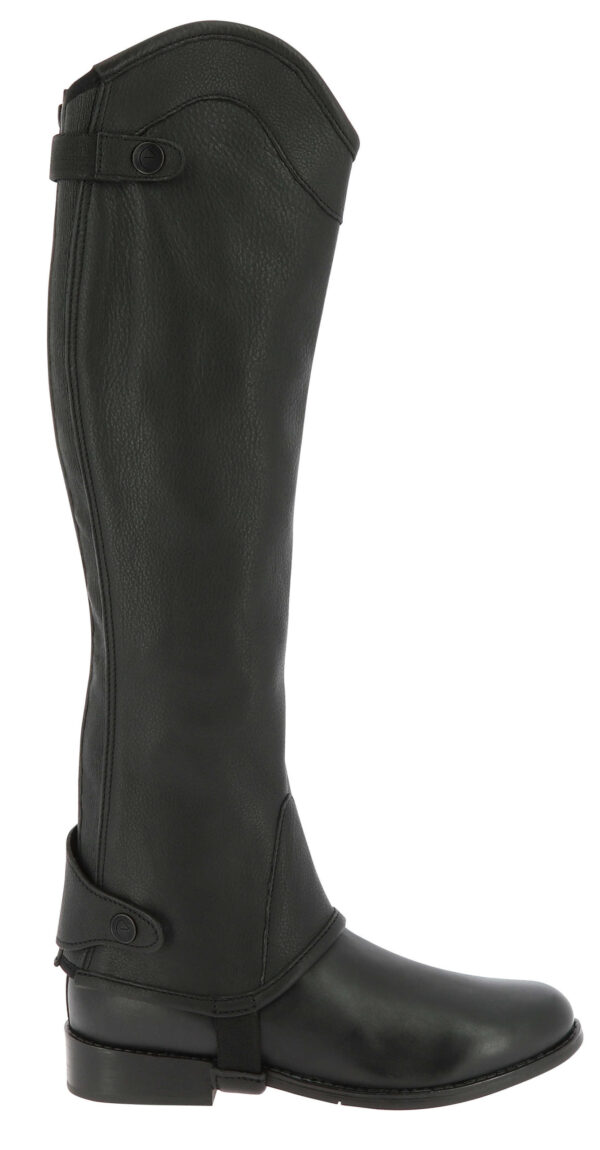 Mini-chaps EQUITHÈME Elite - Adulte Noir