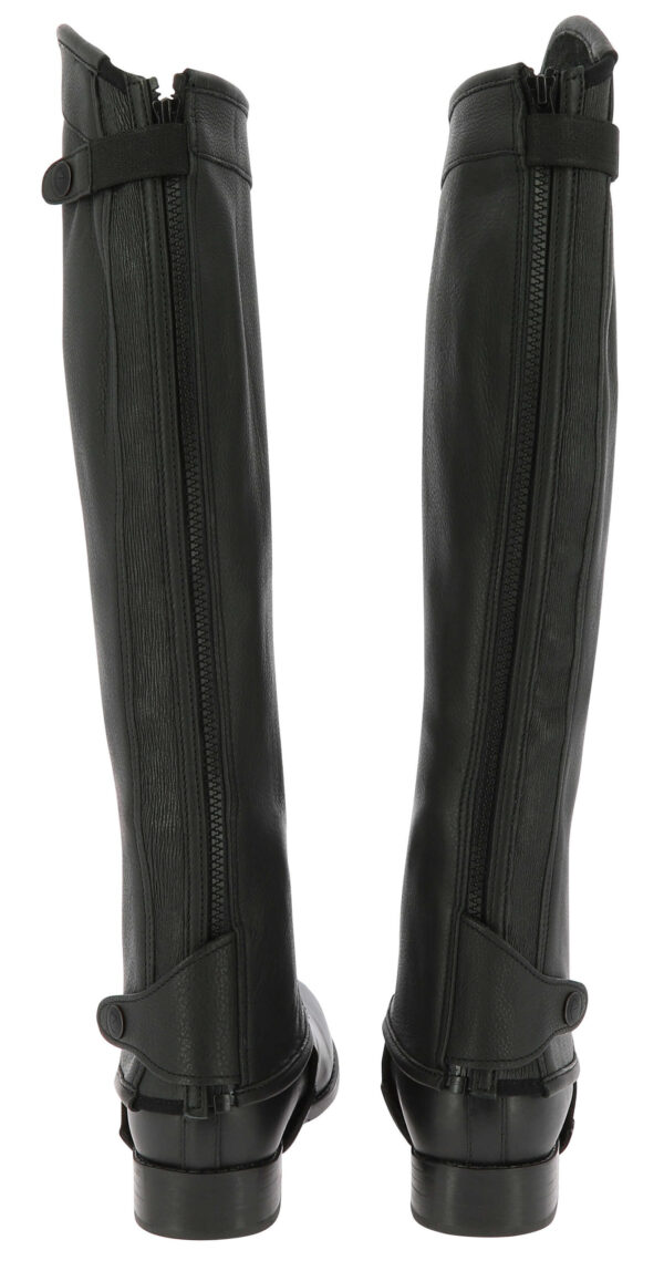 Mini-chaps EQUITHÈME Elite - Adulte Noir