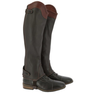 Mini-chaps EQUITHÈME Elite - Adulte Brun