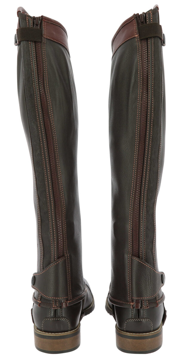 Mini-chaps EQUITHÈME Elite - Adulte Brun