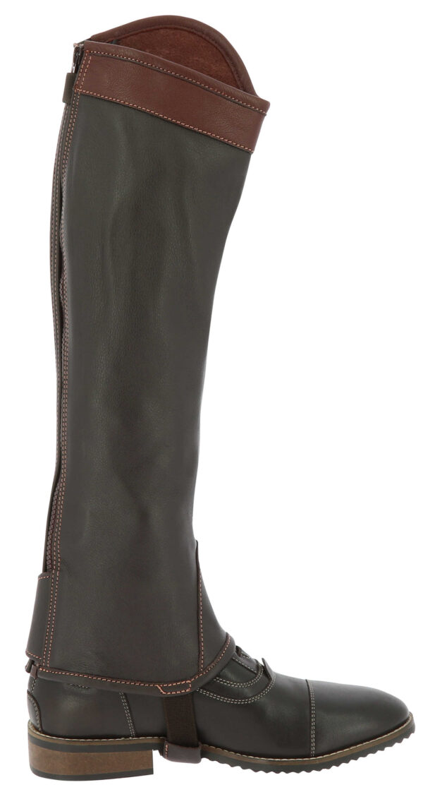 Mini-chaps EQUITHÈME Elite - Adulte Brun
