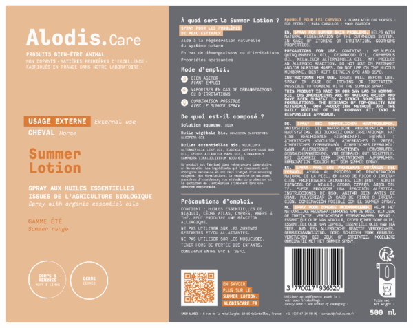 Summer Lotion Alodis Care