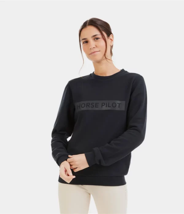 Horse Pilot Team sweat-shirt Femme blue graphite