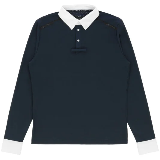 Polo de concours manches longues EQUITHÈME Adrien